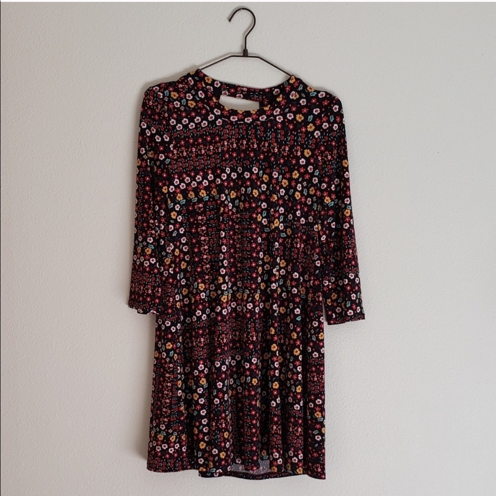 Bcbg floral swing dress